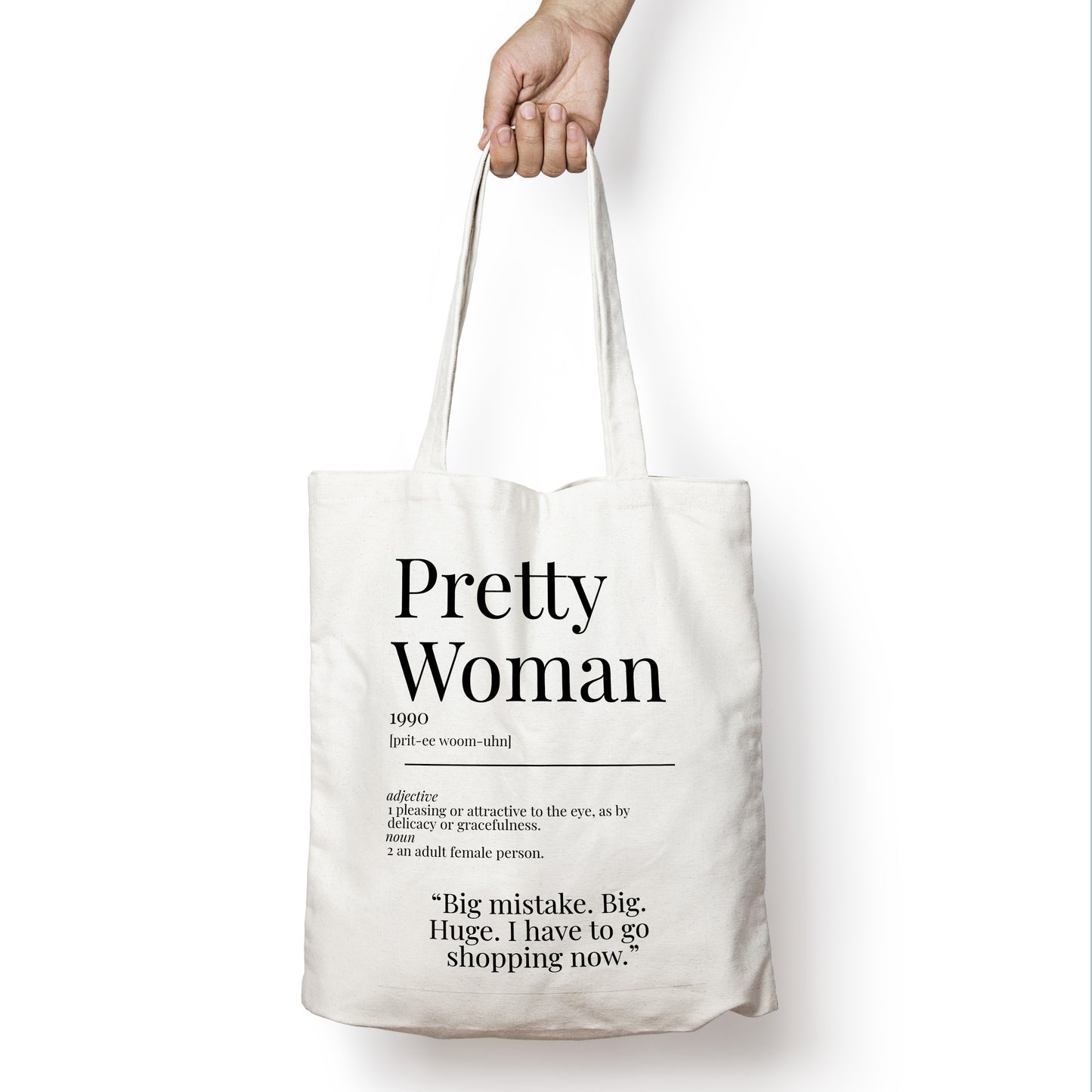 Pretty Woman 1990 Movie Quote Dictionary Tote Bag