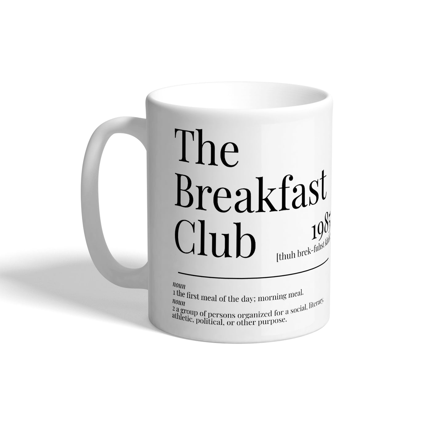 The Breakfast Club 1985 Movie Quote Dear Mr Vernon Dictionary Ceramic Mug