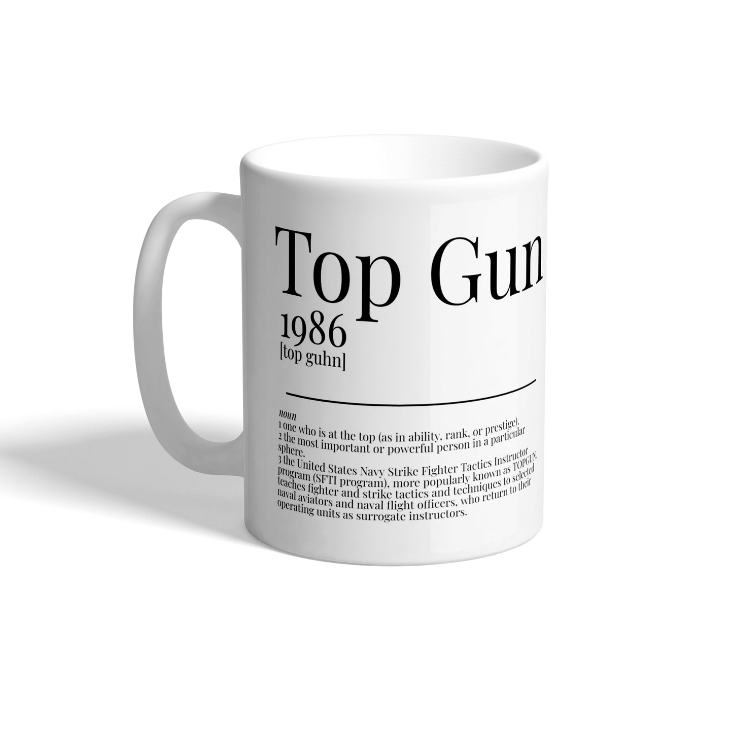 Top Gun 1986 Movie Quote Need For Speed Dictionary Ceramic Mug