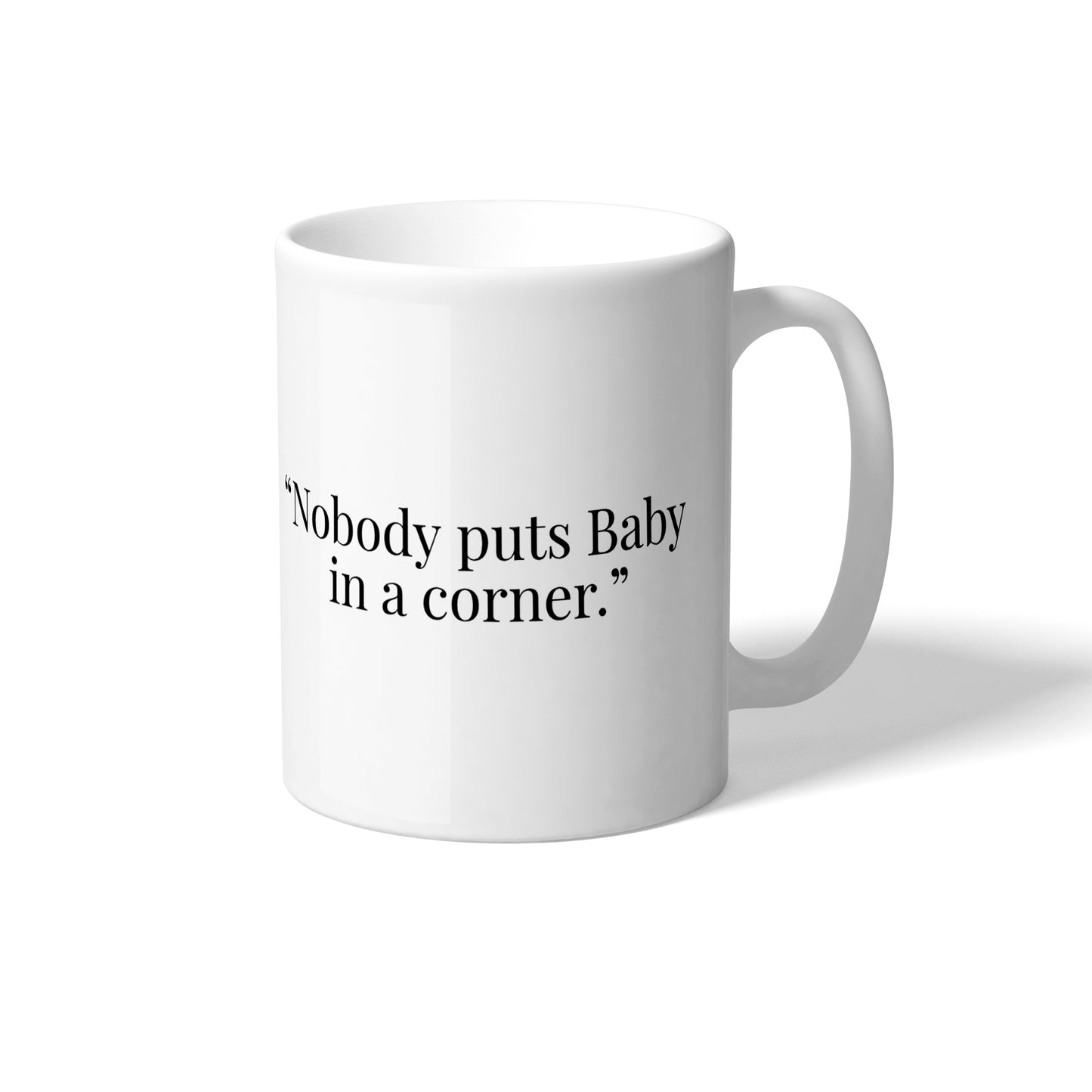 Dirty Dancing 1987 Movie Quote Baby in a Corner Dictionary Ceramic Mug